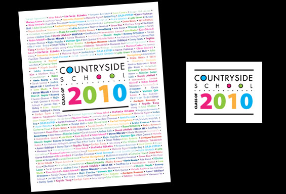 Countryside Yearbook Cover and Logo