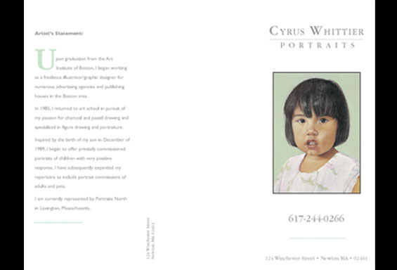 Cy Whittier Portraits - Outside